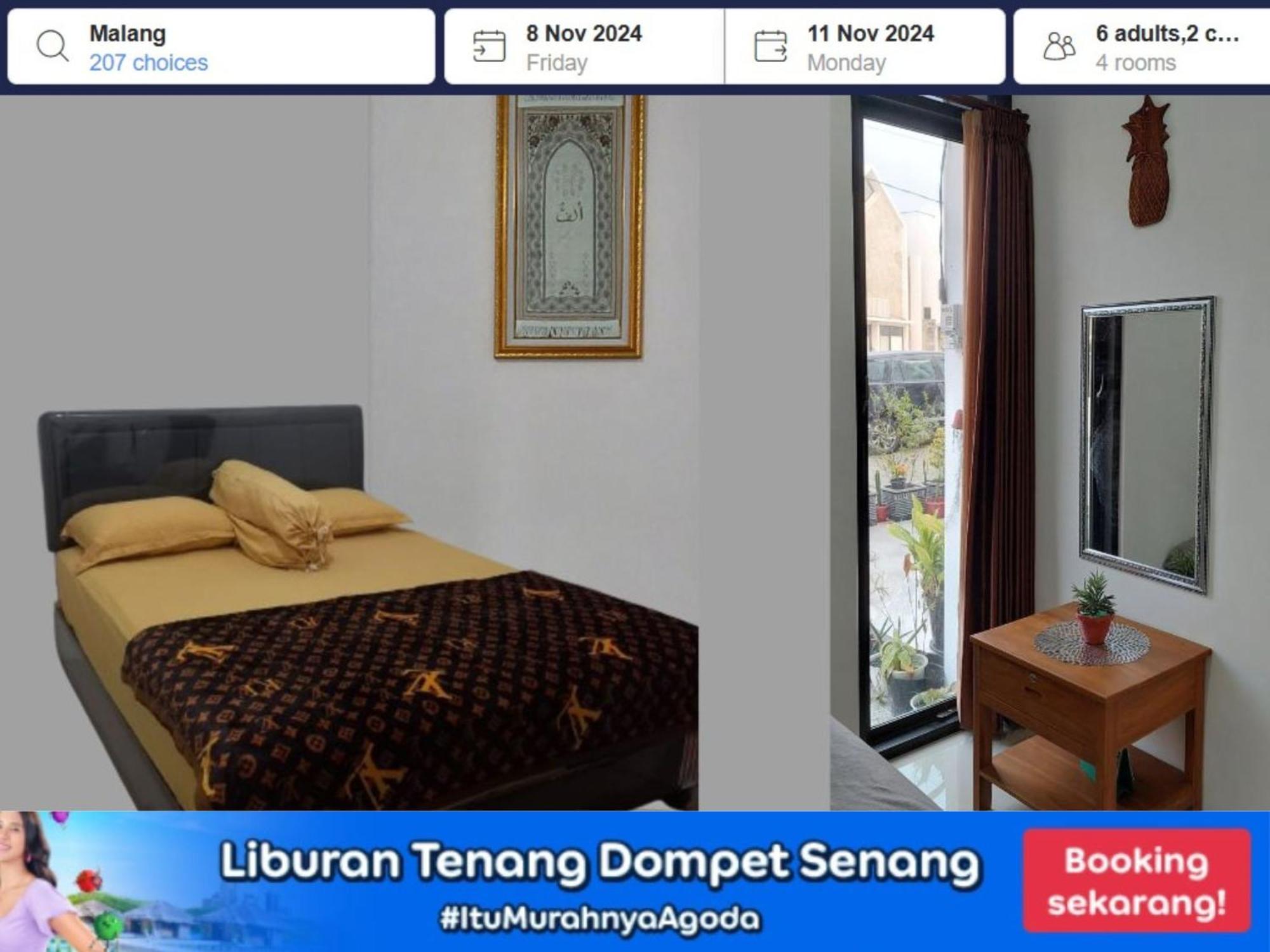 Rumah liburan Iblink Family Di Full Ac *